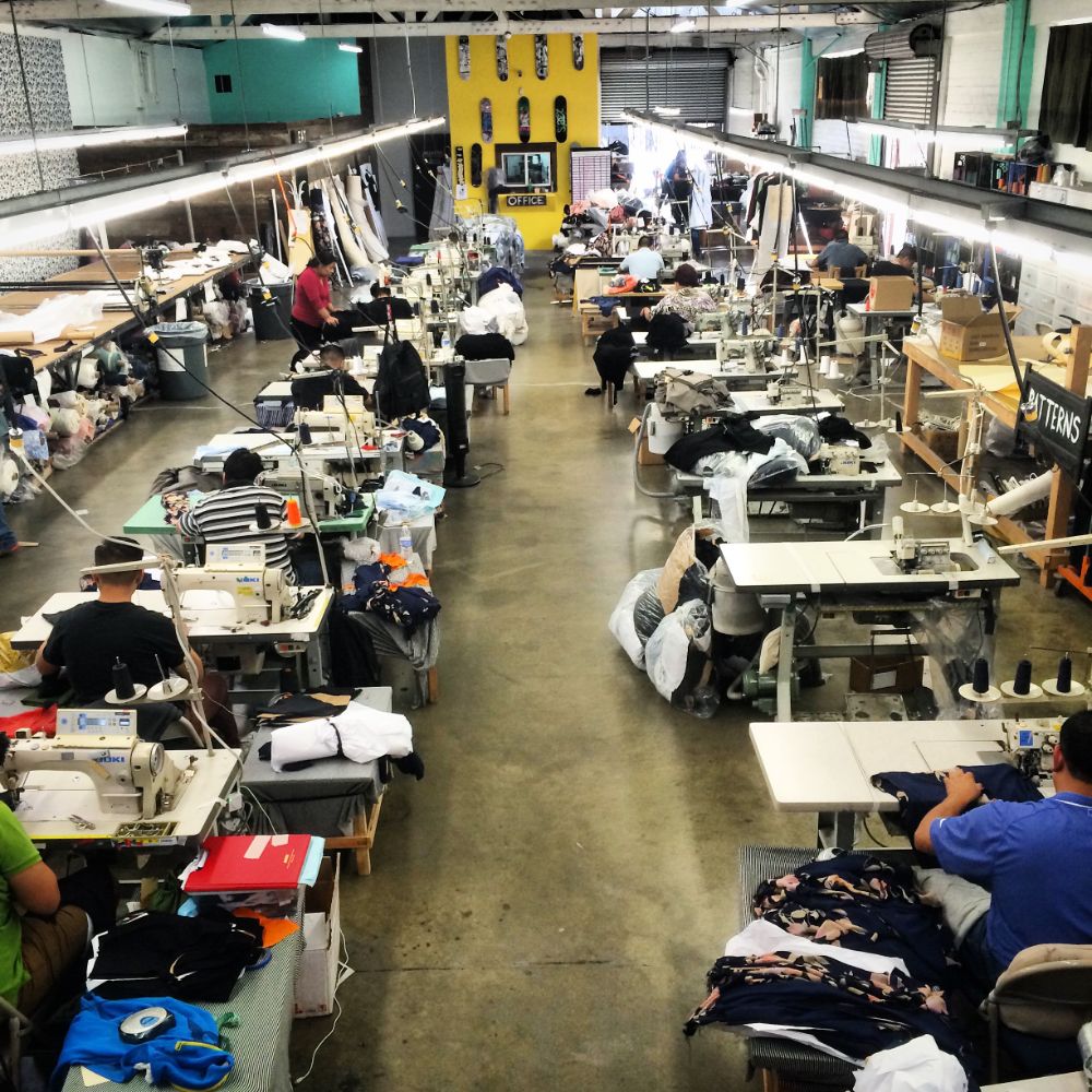 Factory floor overview